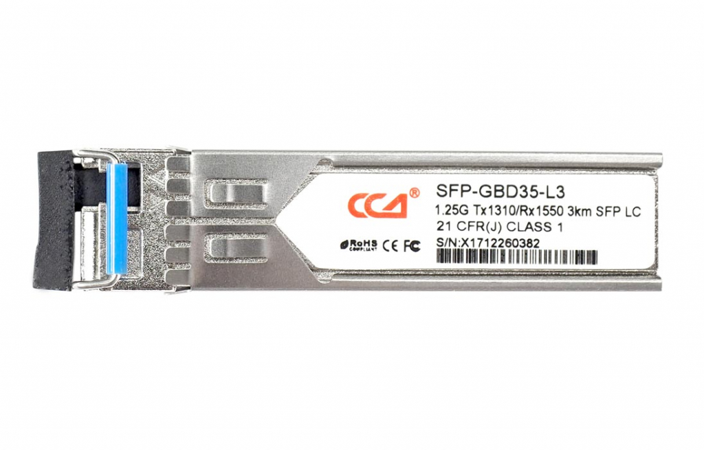 SFP 1.25G Tx1310/Rx1550 3km LC SFP 1.25G Tx1310/Rx1550 3km LC