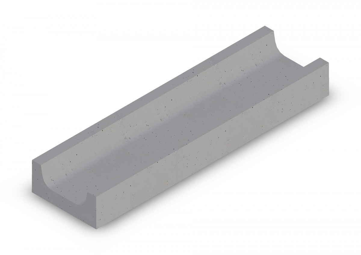Лоток водоотводный бетонный SteeStart DN100 H120, C250 Steelot B10120CN Лоток водоотводный бетонный SteeStart DN100 H120, C250 Steelot B10120CN
